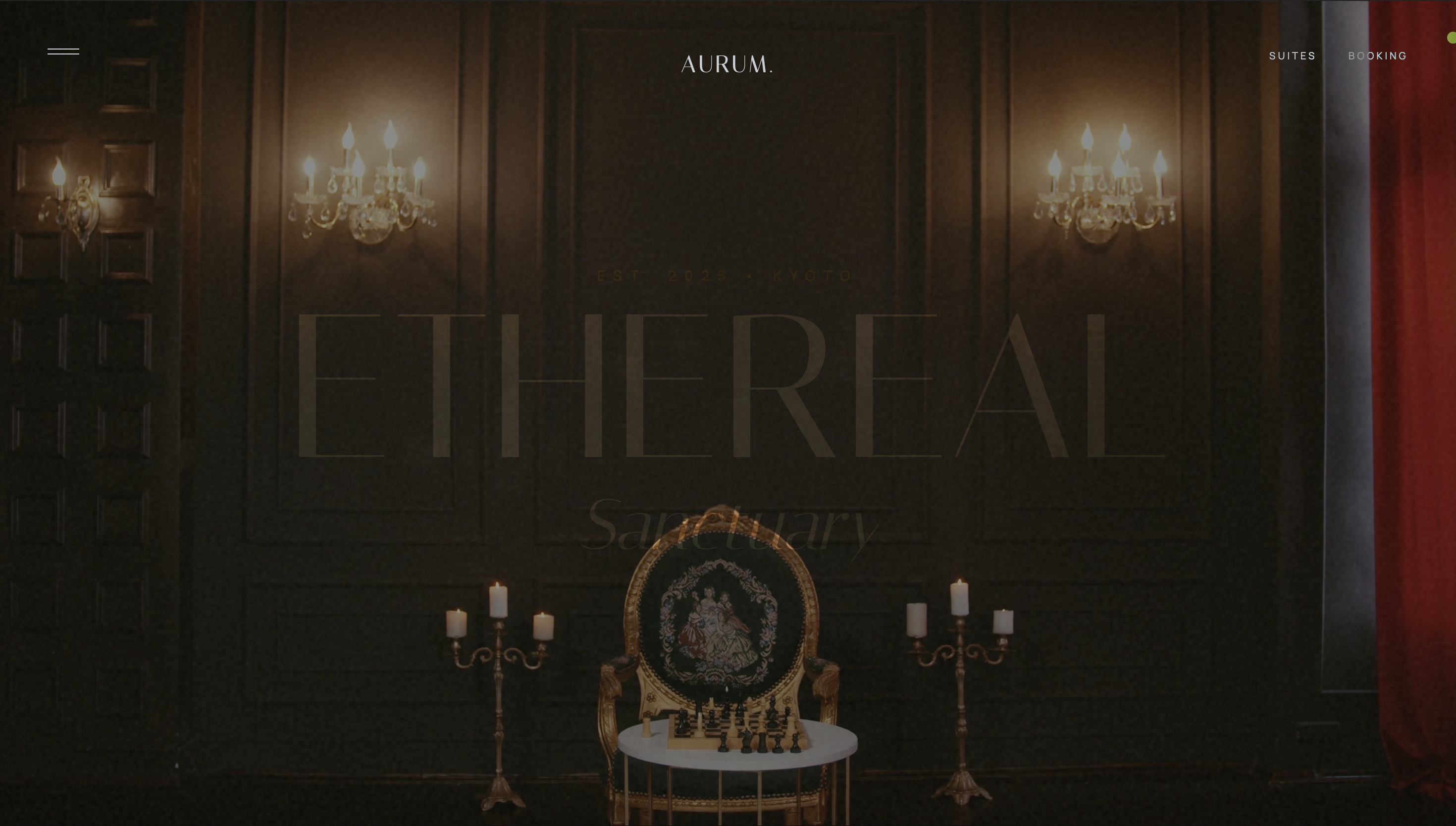 Aurum Luxury Project Screenshot