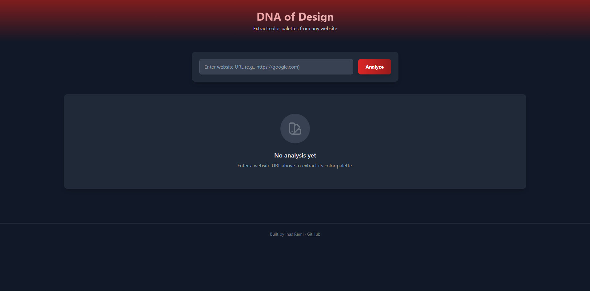 DNA of Design Project Screenshot